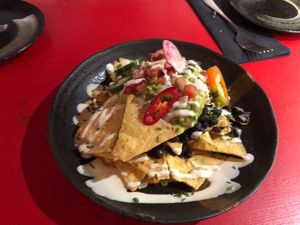 Nachos  at Bad Hombres in Darlinghurst