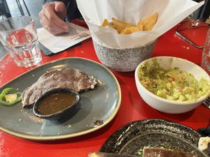 Quesadilla and Chips and Guacamole  at Bad Hombres in Darlinghurst