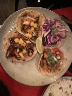 Multiple taco types  at Bad Hombres in Darlinghurst