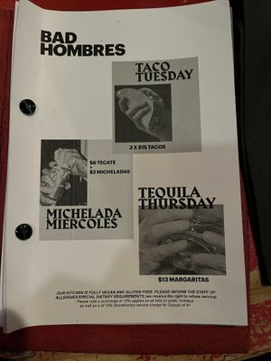   at Bad Hombres in Darlinghurst