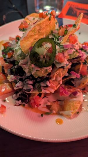 Nachos at Bad Hombres in Darlinghurst