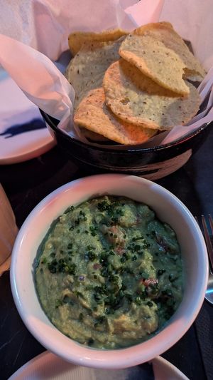 Guacamole and chips $20.00: very fresh and tasty at Bad Hombres in Darlinghurst