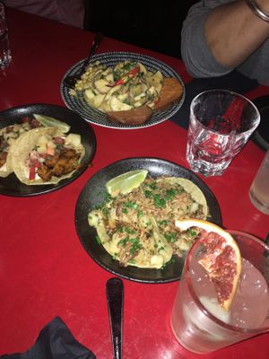 Ceviche and tacos at Bad Hombres in Darlinghurst