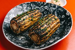 Charred Corn w/ Chipotle Mayo at Bad Hombres in Darlinghurst
