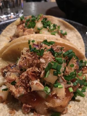 Eggplant Tacos at Bad Hombres in Darlinghurst