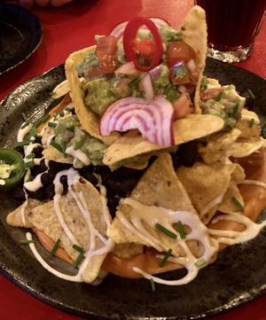 Nachos  at Bad Hombres in Darlinghurst