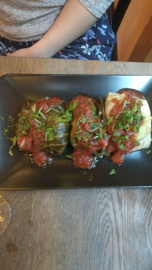 Polish cabbage roll at Pod Lampionami in Poznan