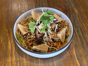 Vegan Pad Thai  at Cafe Diversity in Moreton Bay Region