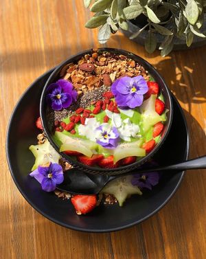 Vegan Acai bowl  at Cafe Diversity in Moreton Bay Region