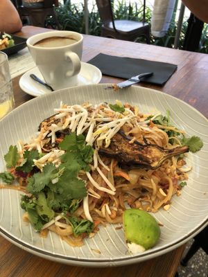 Pad Thai  at Cafe Diversity in Moreton Bay Region