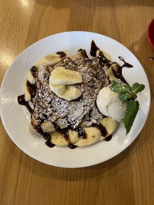 Biscoff stakk  at Stakks Pancake House in Southampton