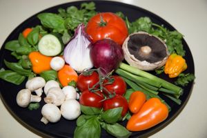 At STAKKS Fresh Vegetables Only at Stakks Pancake House in Southampton