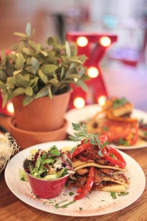 Stakks Vegan Menu at Stakks Pancake House in Southampton