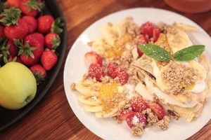 Stakks Vegan Menu at Stakks Pancake House in Southampton