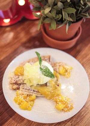 Stakks Vegan Menu at Stakks Pancake House in Southampton