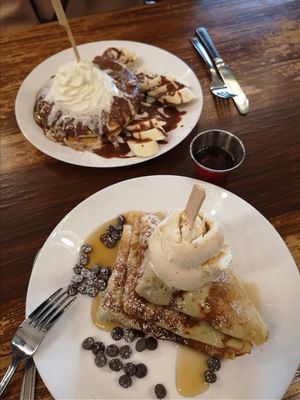 custom pancakes at Stakks Pancake House in Southampton