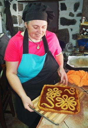 Postre típico argentino  at Soja y Pimenton - Vegan Argentinian BBQ in Lanzarote