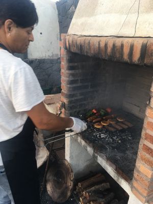 BBQ-ing at Soja y Pimenton - Vegan Argentinian BBQ in Lanzarote