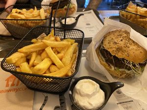   at GreenBurger in Liege