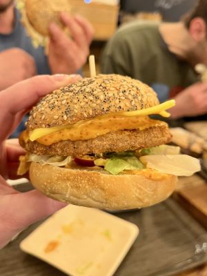   at GreenBurger in Liege