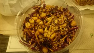 New salad at GreenBurger in Liege