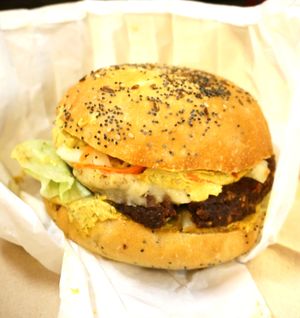 Burger at GreenBurger in Liege