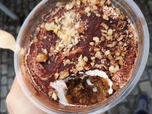 Vegan Street Festival | Brussels  - Tiramisu at GreenBurger in Liege