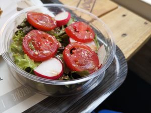Salade at GreenBurger in Liege