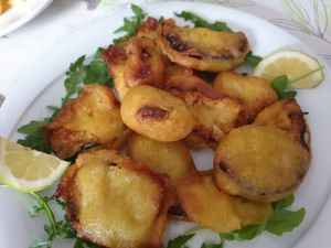 Tempura at Nirvana in Florence