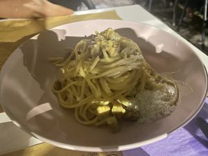 Carbonara 🤤   at Nirvana in Florence