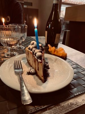 Tofu cake  at Nirvana in Florence