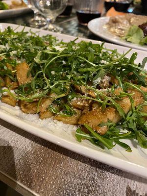 Tagliata di Seitan at Nirvana in Florence