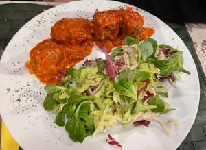Meatballs  at Nirvana in Florence