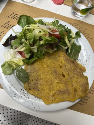 Saitan “Schnitzel”   at Nirvana in Florence