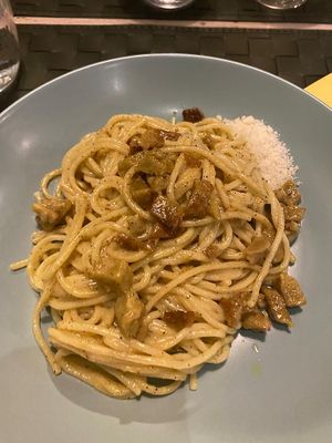 Carbonara  at Nirvana in Florence