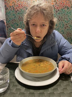 Vegetable Soupp  at Nirvana in Florence