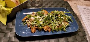 tagliata seitan at Nirvana in Florence