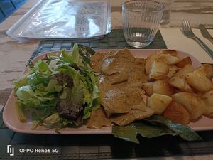Vegantina di muscolo di grano at Nirvana in Florence