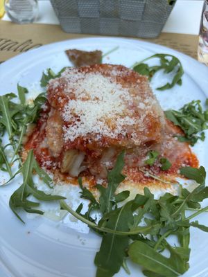 Lasagna (meh)  at Nirvana in Florence
