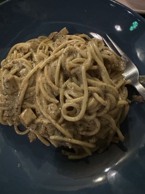 Truffle Carbonara   at Nirvana in Florence