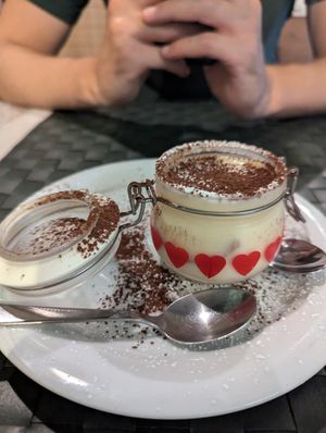 Tiramisu at Nirvana in Florence