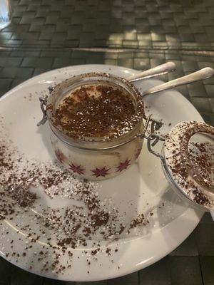 Tiramisu  at Nirvana in Florence