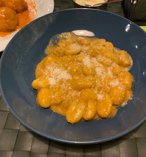 Gnocchi  at Nirvana in Florence