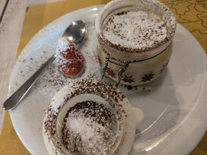 Tiramisu at Nirvana in Florence