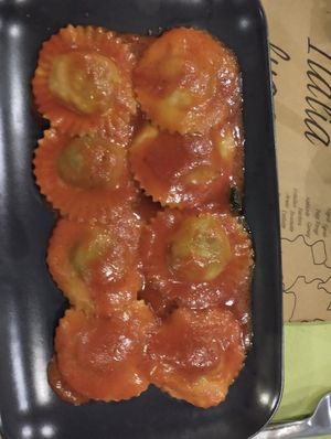 I like the raviolli at Nirvana in Florence