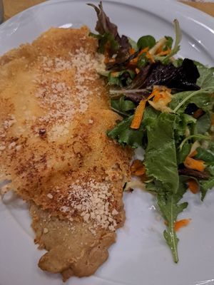 Seitan in crosta at Nirvana in Florence