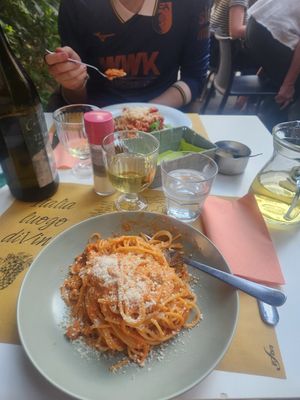 Pasta at Nirvana in Florence