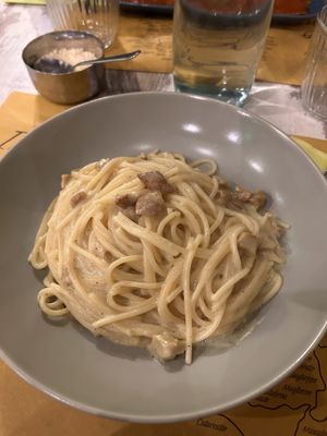 Carbonara  at Nirvana in Florence