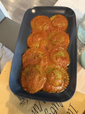 Ravioli  at Nirvana in Florence