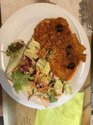 Seitan alla Calabrese  at Nirvana in Florence